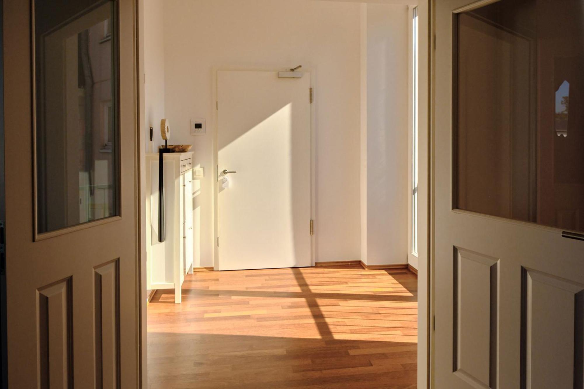 Historisches Deluxe Apartment Im Marianum 노이스 객실 사진