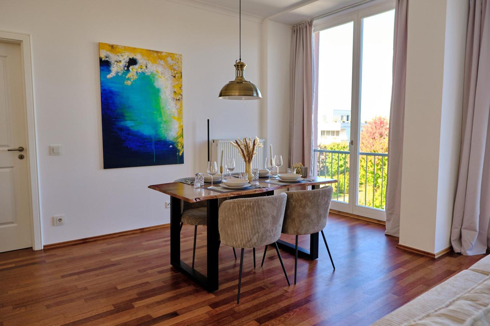 Historisches Deluxe Apartment Im Marianum 노이스 외부 사진